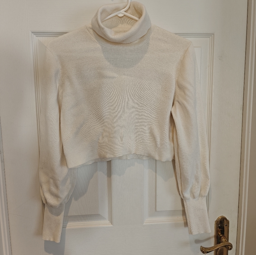 WILFRED Cropped Turtleneck Sweater